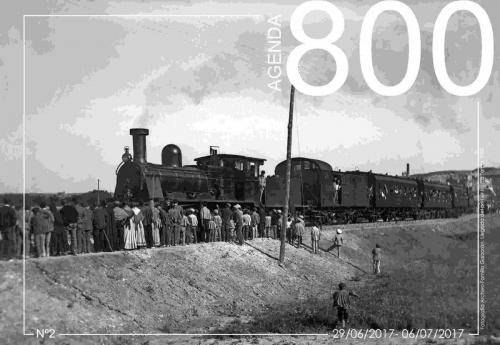 Agenda 2. Llegada del primer tren a Teruel 1901.